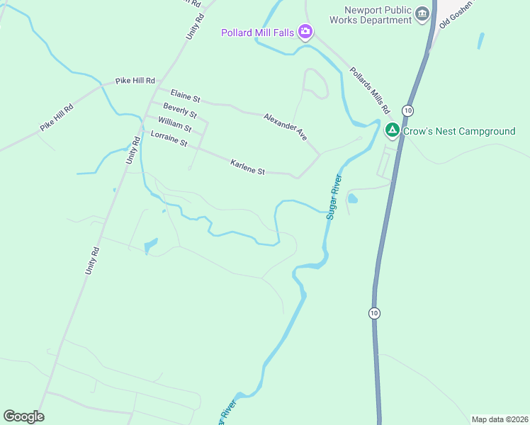 map of restaurants, bars, coffee shops, grocery stores, and more near 57 Karlene Street in Newport