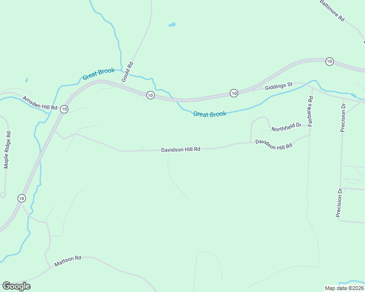 map of restaurants, bars, coffee shops, grocery stores, and more near 607 Davidson Hill Road in Chester
