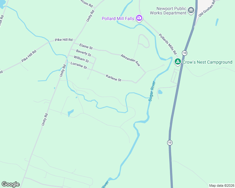 map of restaurants, bars, coffee shops, grocery stores, and more near 35 Karlene Street in Newport