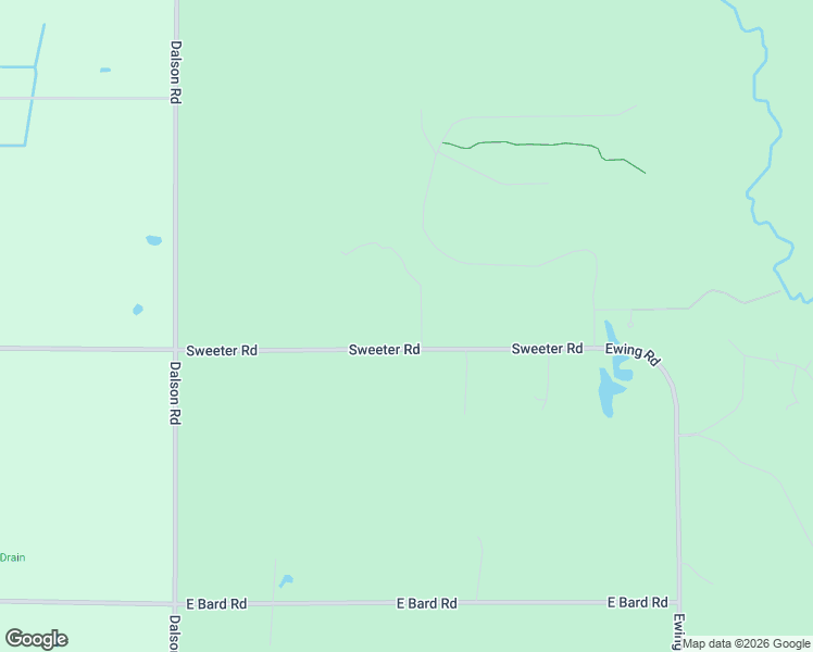 map of restaurants, bars, coffee shops, grocery stores, and more near 3778 Sweeter Road in Twin Lake