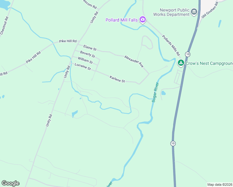 map of restaurants, bars, coffee shops, grocery stores, and more near 35 Karlene Street in Newport