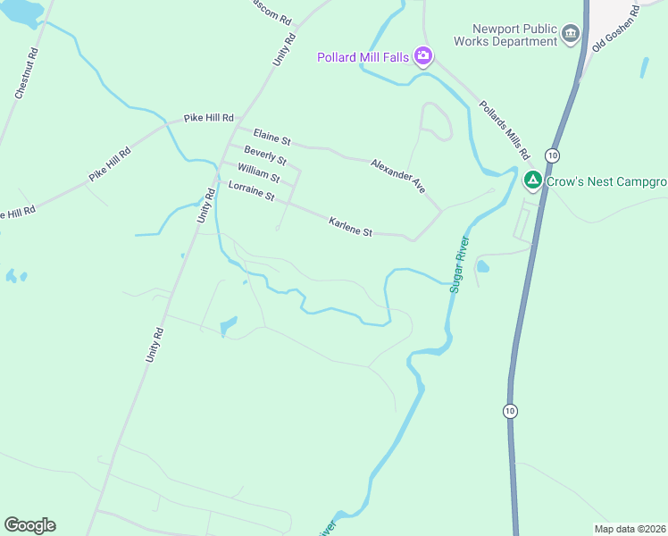 map of restaurants, bars, coffee shops, grocery stores, and more near 35 Karlene Street in Newport