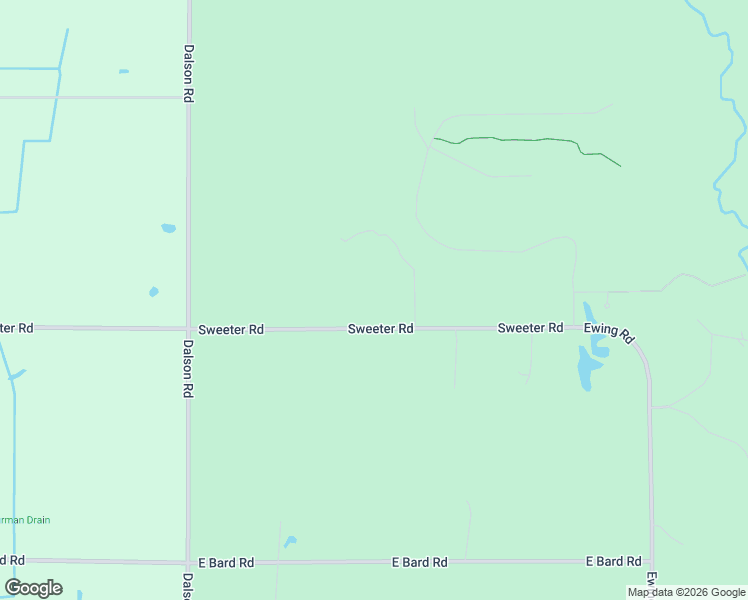 map of restaurants, bars, coffee shops, grocery stores, and more near 3778 Sweeter Road in Twin Lake