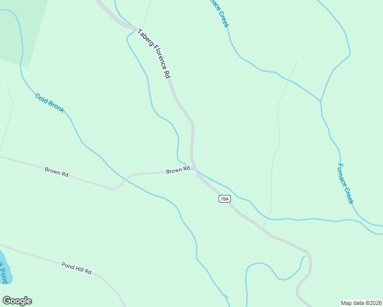 map of restaurants, bars, coffee shops, grocery stores, and more near County Route 70A in Oneida