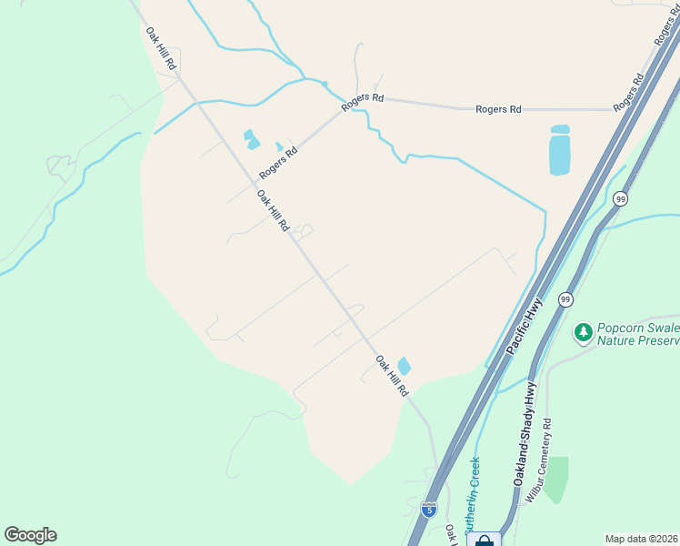 map of restaurants, bars, coffee shops, grocery stores, and more near 955 Oak Hill Road in Roseburg