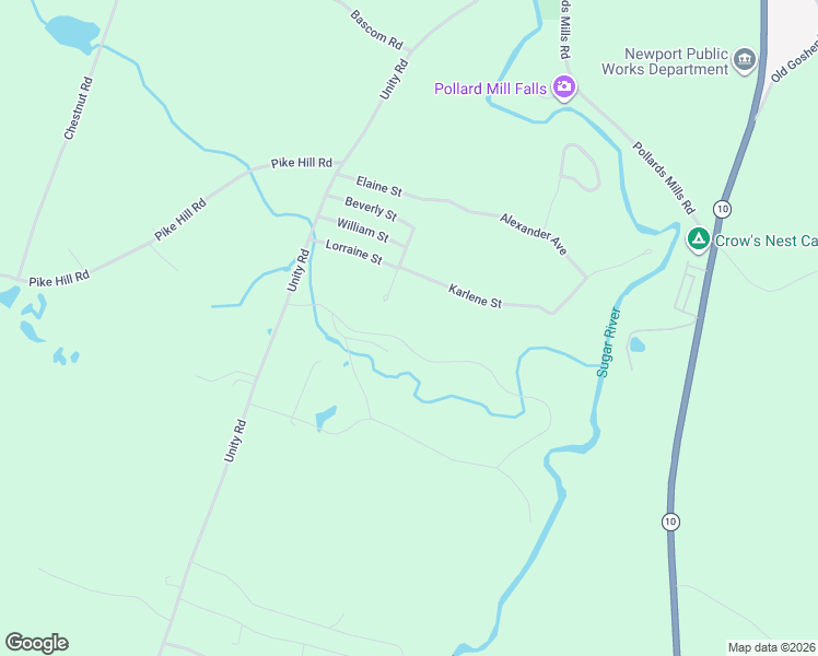 map of restaurants, bars, coffee shops, grocery stores, and more near 6 Kathleen Street in Newport