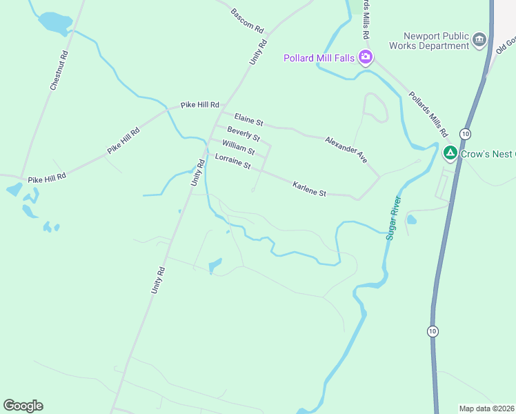 map of restaurants, bars, coffee shops, grocery stores, and more near 6 Kathleen Street in Newport