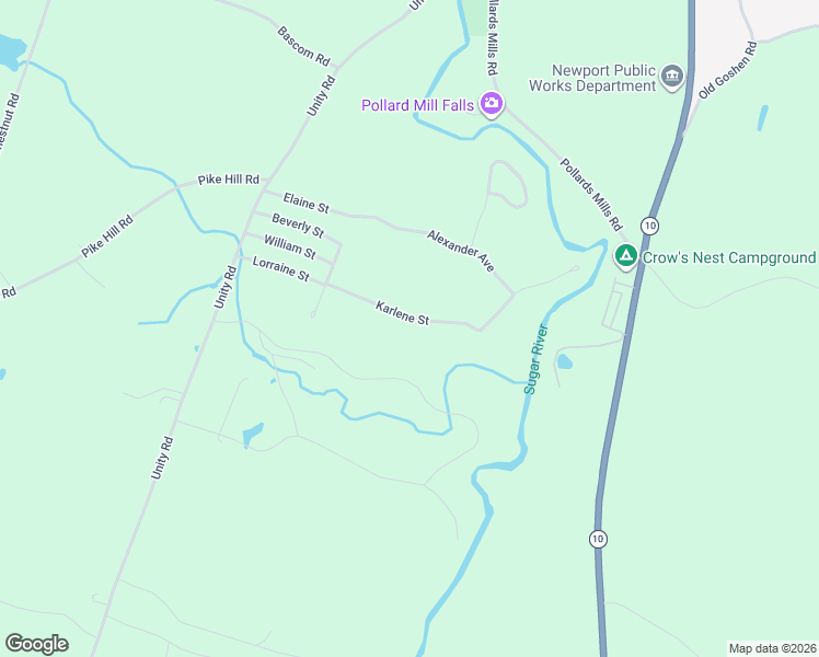 map of restaurants, bars, coffee shops, grocery stores, and more near 35 Karlene Street in Newport