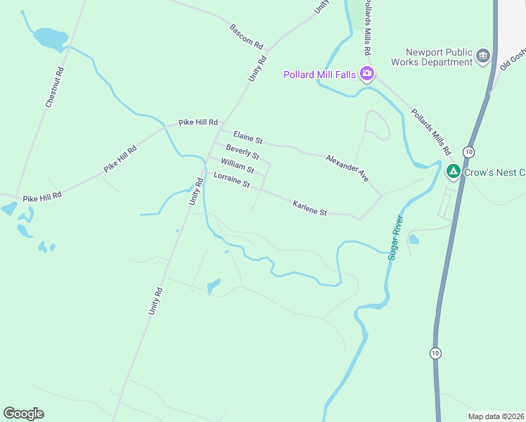 map of restaurants, bars, coffee shops, grocery stores, and more near 6 Kathleen Street in Newport