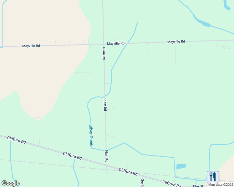 map of restaurants, bars, coffee shops, grocery stores, and more near in Silverwood