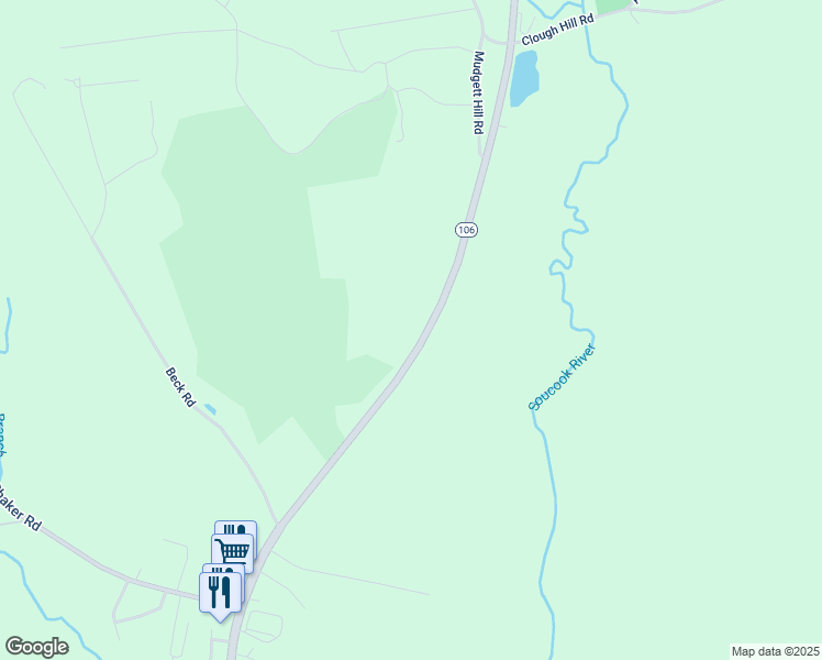 map of restaurants, bars, coffee shops, grocery stores, and more near 800 New Hampshire 106 in Loudon