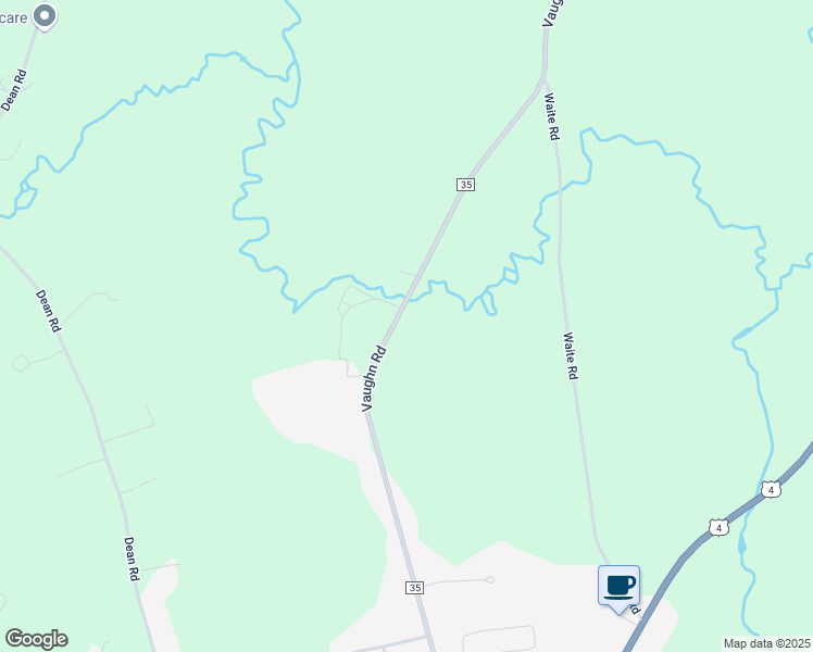 map of restaurants, bars, coffee shops, grocery stores, and more near 264 Vaughn Road in Hudson Falls