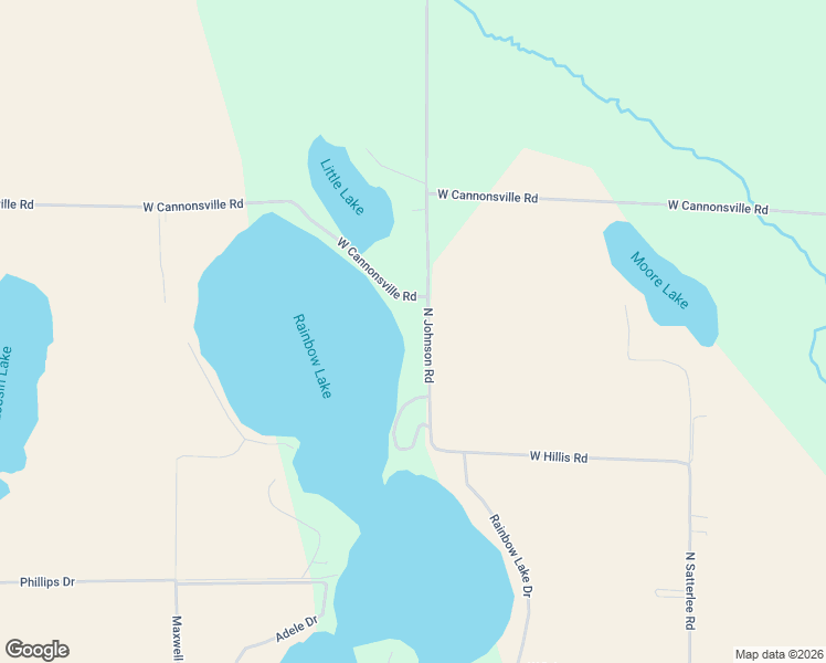 map of restaurants, bars, coffee shops, grocery stores, and more near 2761 North Johnson Road in Trufant