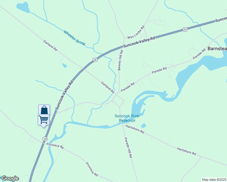 1 Garland Road, Barnstead NH Walk Score