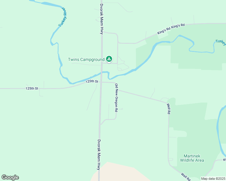 map of restaurants, bars, coffee shops, grocery stores, and more near 12647-12649 Old New Oregon Road in Cresco