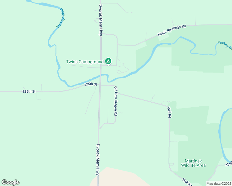 map of restaurants, bars, coffee shops, grocery stores, and more near 12647 Old New Oregon Road in Cresco