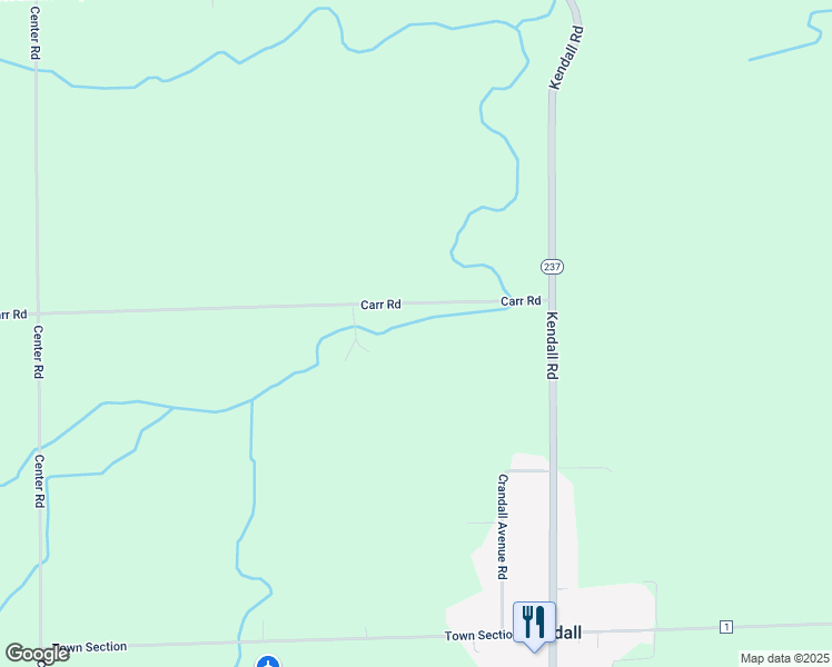 map of restaurants, bars, coffee shops, grocery stores, and more near 16642 Carr Road in Kendall