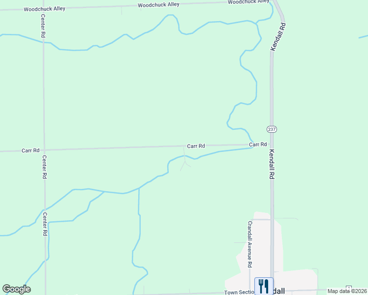map of restaurants, bars, coffee shops, grocery stores, and more near 16608 County Road 13 in Kendall
