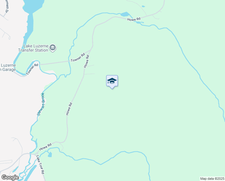 map of restaurants, bars, coffee shops, grocery stores, and more near in Lake Luzerne