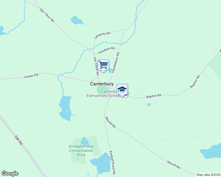 map of restaurants, bars, coffee shops, grocery stores, and more near 15 Baptist Road in Canterbury