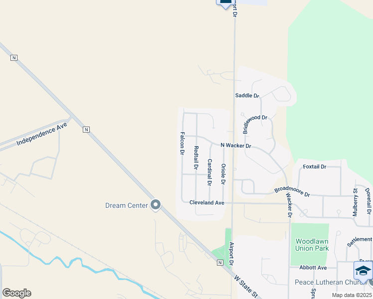 map of restaurants, bars, coffee shops, grocery stores, and more near 1609 Falcon Drive in Hartford