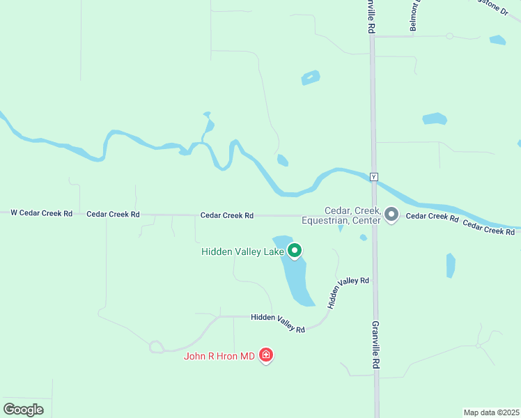 map of restaurants, bars, coffee shops, grocery stores, and more near 11310 Cedar Creek Road in Cedarburg