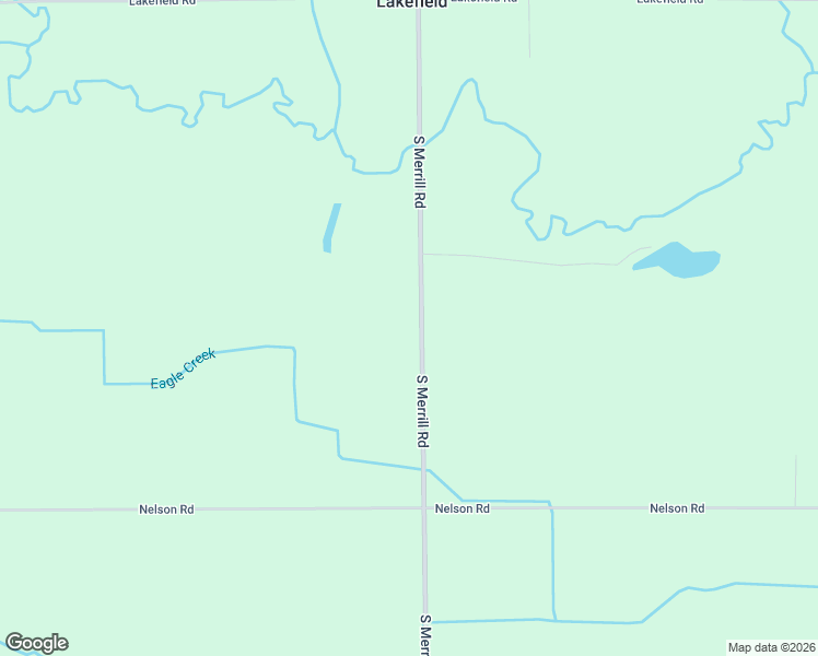 map of restaurants, bars, coffee shops, grocery stores, and more near 5665 South Merrill Road in Merrill