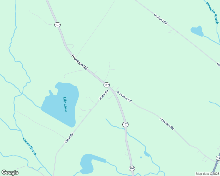 map of restaurants, bars, coffee shops, grocery stores, and more near 411 Province Road in Barnstead