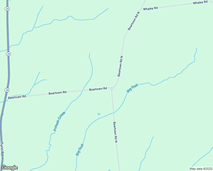 map of restaurants, bars, coffee shops, grocery stores, and more near 6433 Beartown Road in Ava
