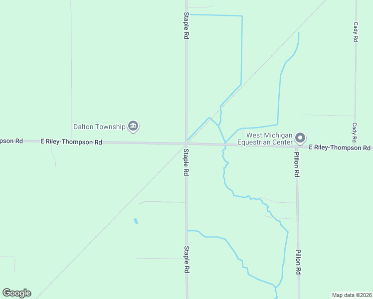 map of restaurants, bars, coffee shops, grocery stores, and more near 4580 Staple Road in Muskegon