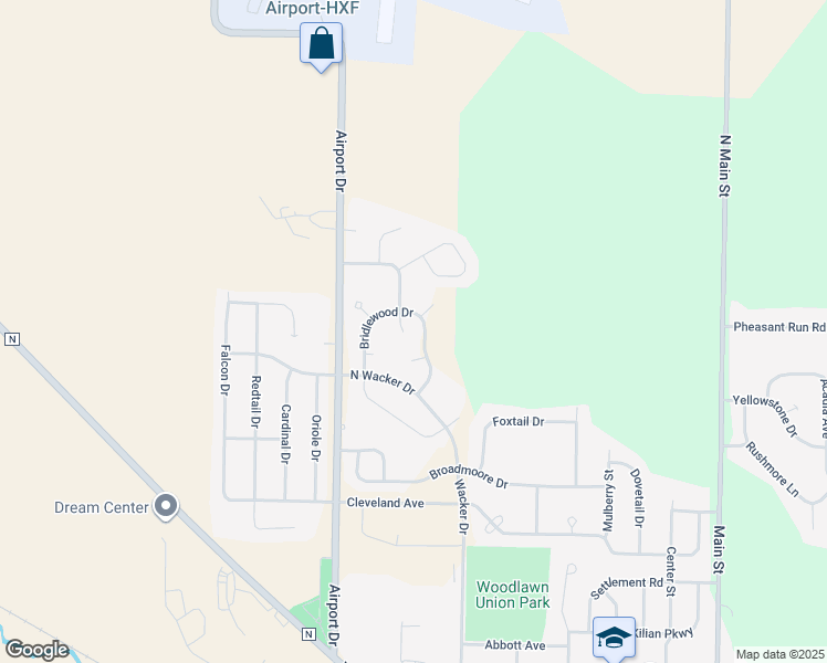map of restaurants, bars, coffee shops, grocery stores, and more near 781 Bridlewood Drive in Hartford