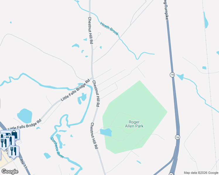 map of restaurants, bars, coffee shops, grocery stores, and more near 43 Crosswind Lane in Rochester