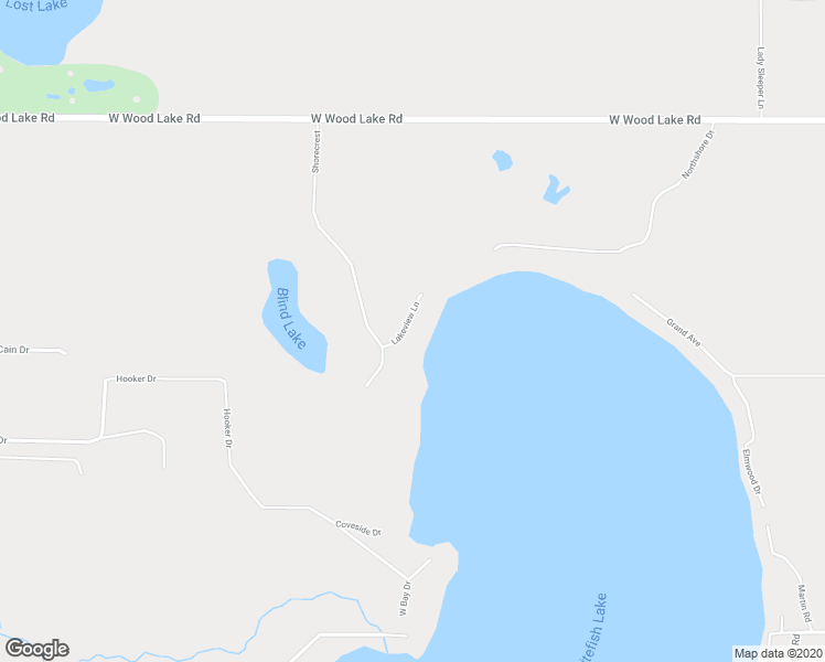 map of restaurants, bars, coffee shops, grocery stores, and more near 23149 Lakeview Lane in Pierson