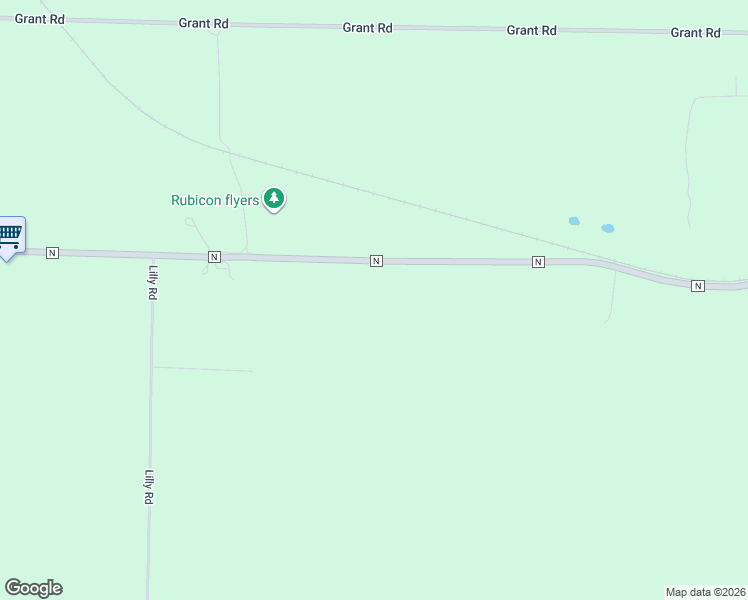map of restaurants, bars, coffee shops, grocery stores, and more near W1651 County Road N in Rubicon