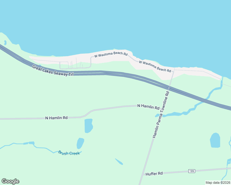 map of restaurants, bars, coffee shops, grocery stores, and more near 114 North Hamlin Road in Hilton
