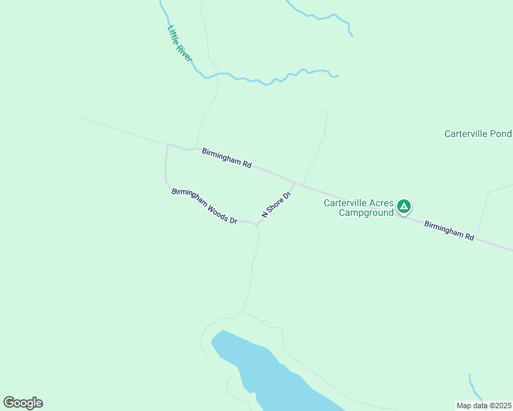 map of restaurants, bars, coffee shops, grocery stores, and more near 16 North Shore Drive in Camden