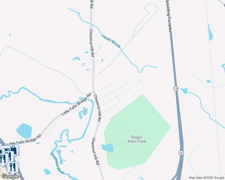 map of restaurants, bars, coffee shops, grocery stores, and more near 43 Crosswind Lane in Rochester