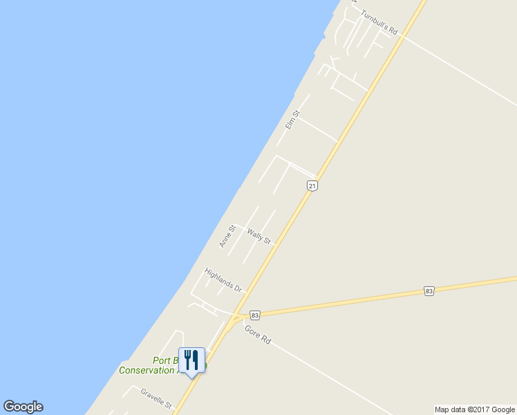 map of restaurants, bars, coffee shops, grocery stores, and more near 71248 William Street in Dashwood