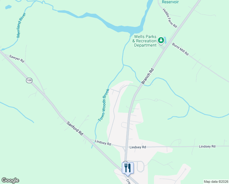 map of restaurants, bars, coffee shops, grocery stores, and more near in Wells