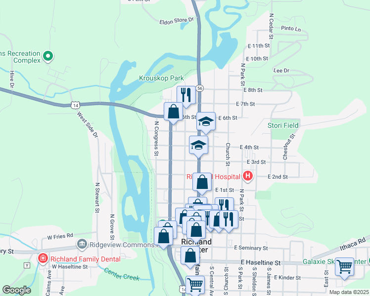687 North Jefferson Street, Richland Center WI Walk Score