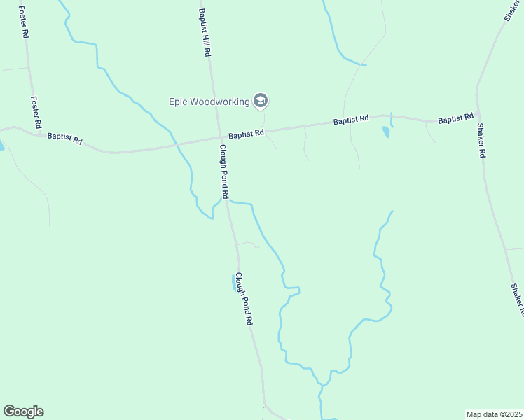 map of restaurants, bars, coffee shops, grocery stores, and more near 16 Clough Pond Road in Canterbury