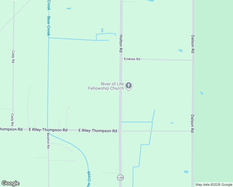 map of restaurants, bars, coffee shops, grocery stores, and more near 4856 Holton Road in Twin Lake