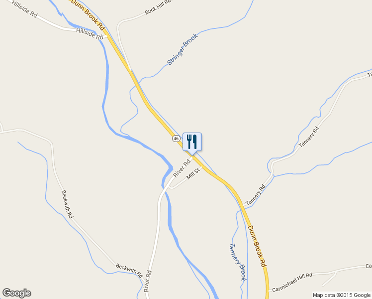 map of restaurants, bars, coffee shops, grocery stores, and more near 9868 Highway 46 in Westernville