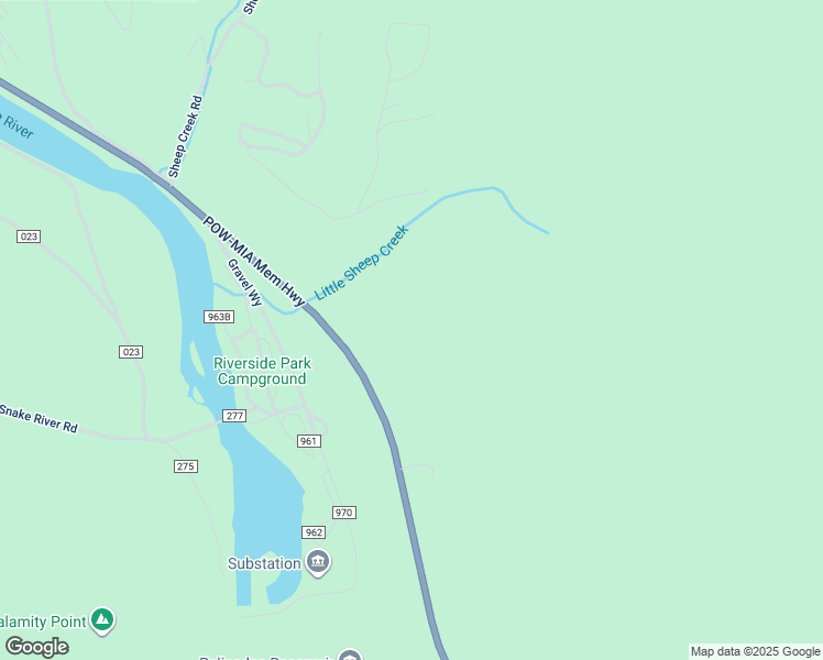 map of restaurants, bars, coffee shops, grocery stores, and more near 1030 Little Sheep Creek in Irwin