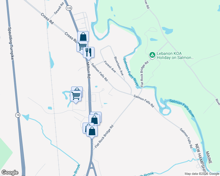 map of restaurants, bars, coffee shops, grocery stores, and more near 19 Denali Drive in Rochester
