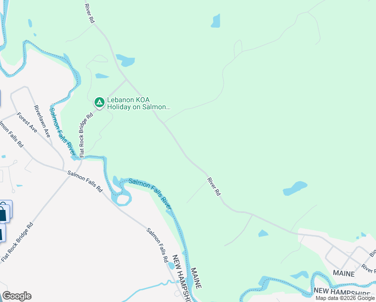 map of restaurants, bars, coffee shops, grocery stores, and more near 229 River Road in Lebanon