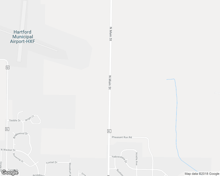 map of restaurants, bars, coffee shops, grocery stores, and more near 4101 North Main Street in Hartford