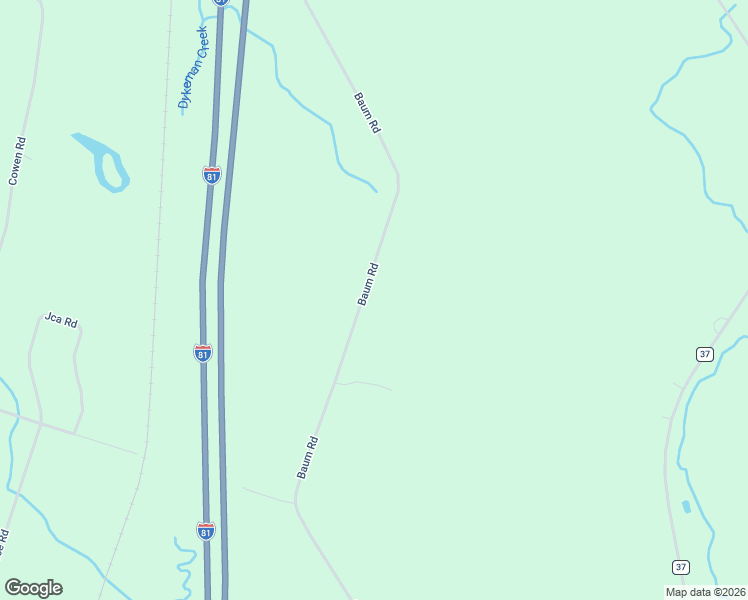 map of restaurants, bars, coffee shops, grocery stores, and more near 327 Baum Road in Hastings