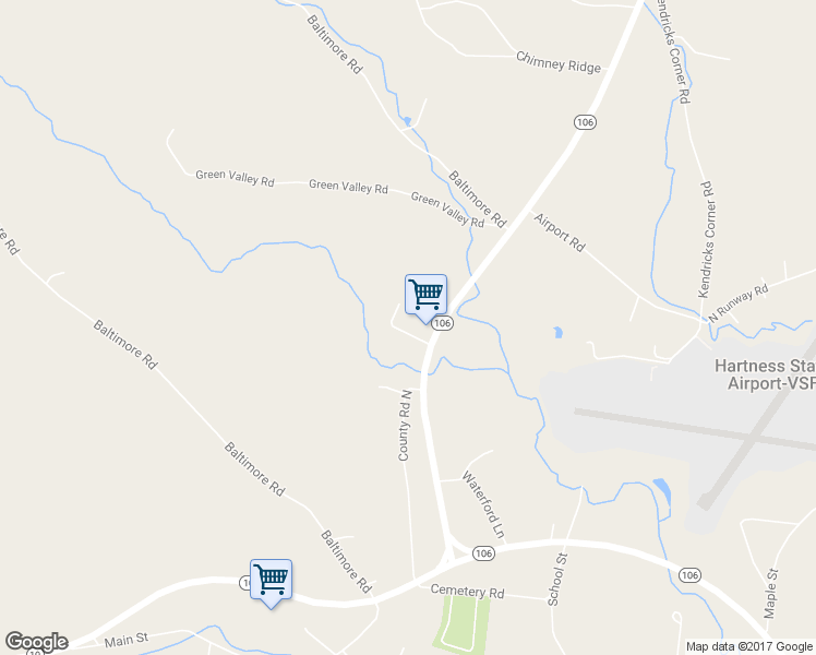 map of restaurants, bars, coffee shops, grocery stores, and more near 5 Grace Drive in Springfield