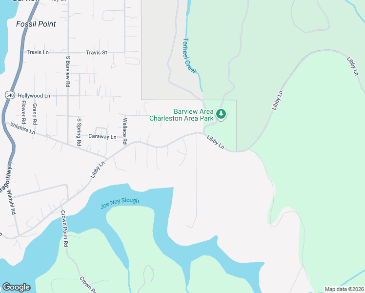 map of restaurants, bars, coffee shops, grocery stores, and more near 63446 Mobilane Road in Coos Bay